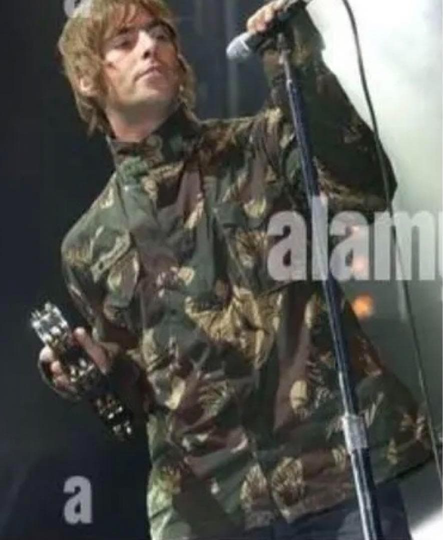 レア ジャケット ブラッシュストロークカモ インド軍 マハリシ リアムギャラガー