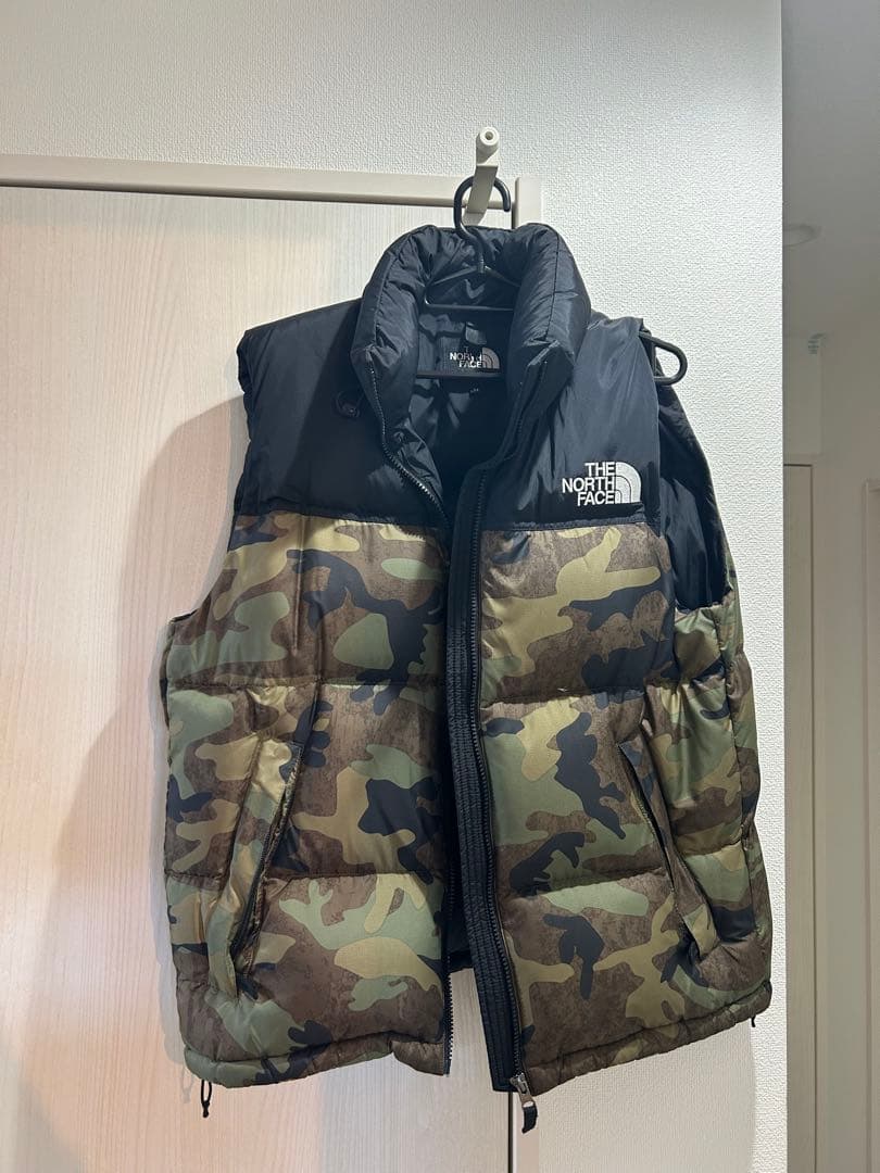 THE NORTH FACE ダウンベスト M カモフラージュ