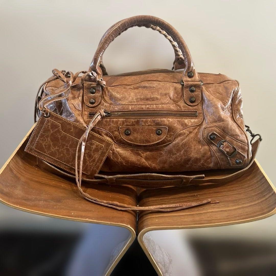 バレンシアガ （BALENCIAGA） ザ・ツィギー ボストンショルダー ハング