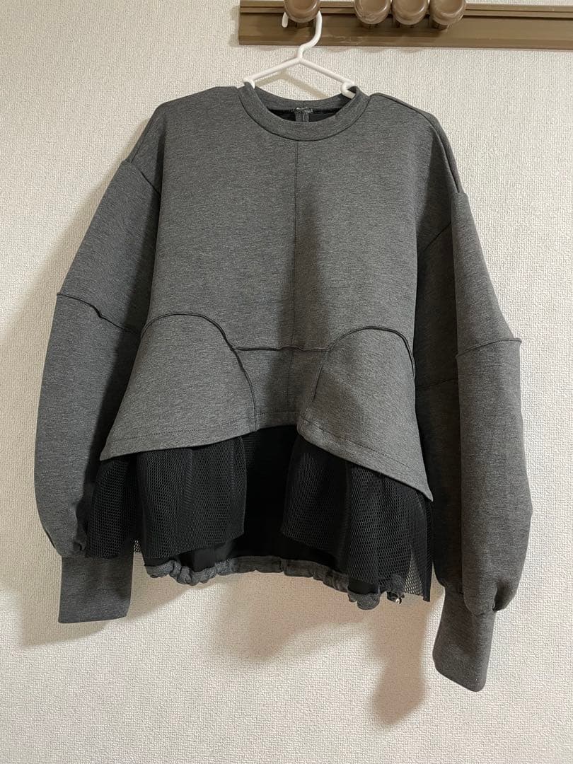 トップス OMMO MESH DOCKING WAVE TOP