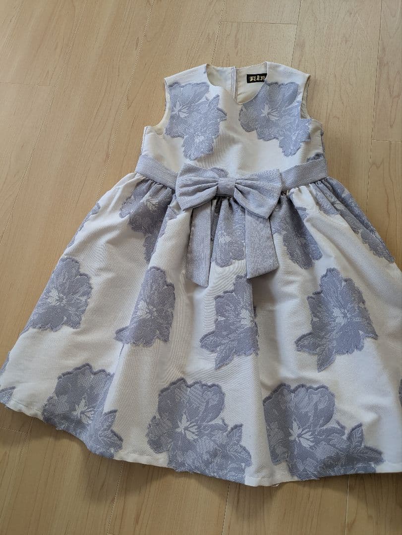 定価38000円★花柄リボンドレスとボレロのセットアップ