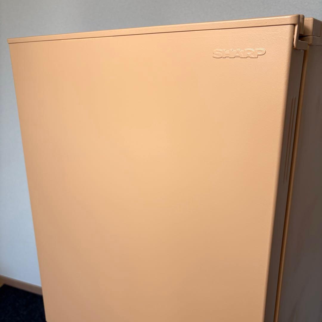 2021年式 冷蔵庫 一人暮らし 単身用 小型 無料保証付 シャープ マット仕様