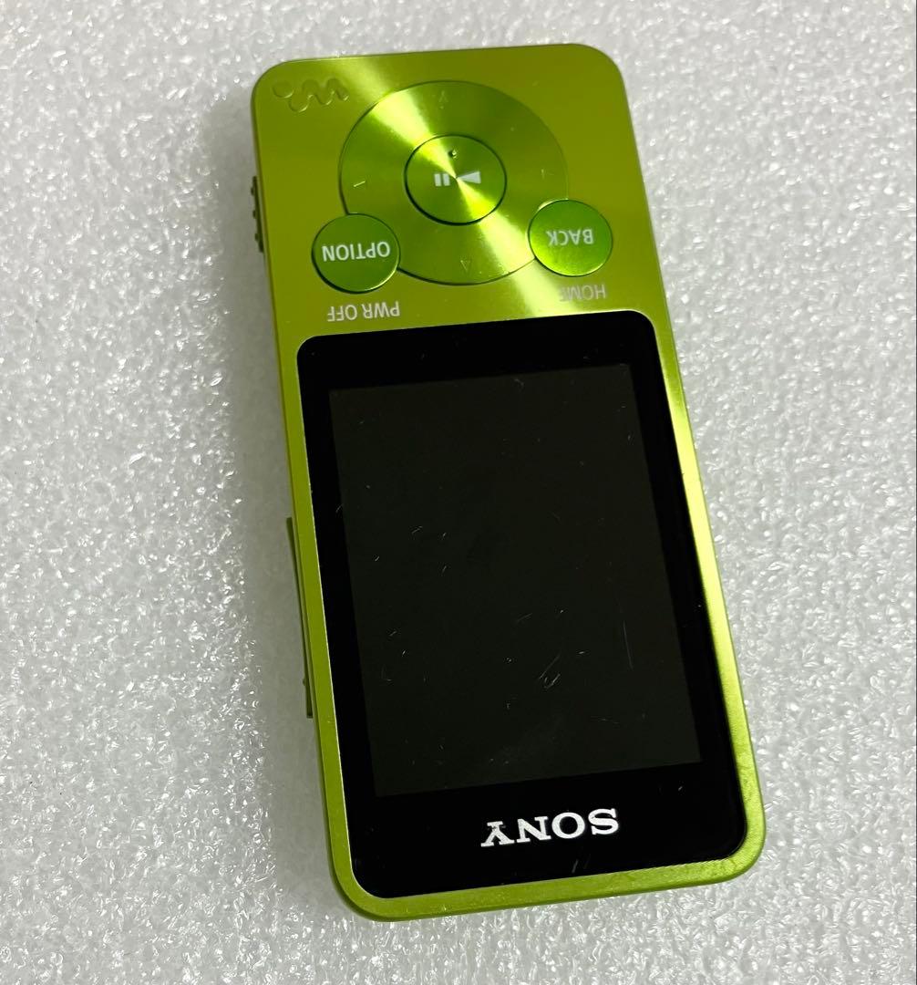 【バッテリー良好】　SONY ウォークマン　NW-S15 16GB ライム