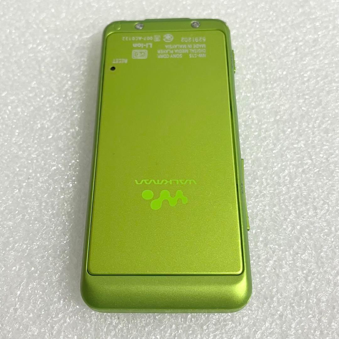 【バッテリー良好】　SONY ウォークマン　NW-S15 16GB ライム