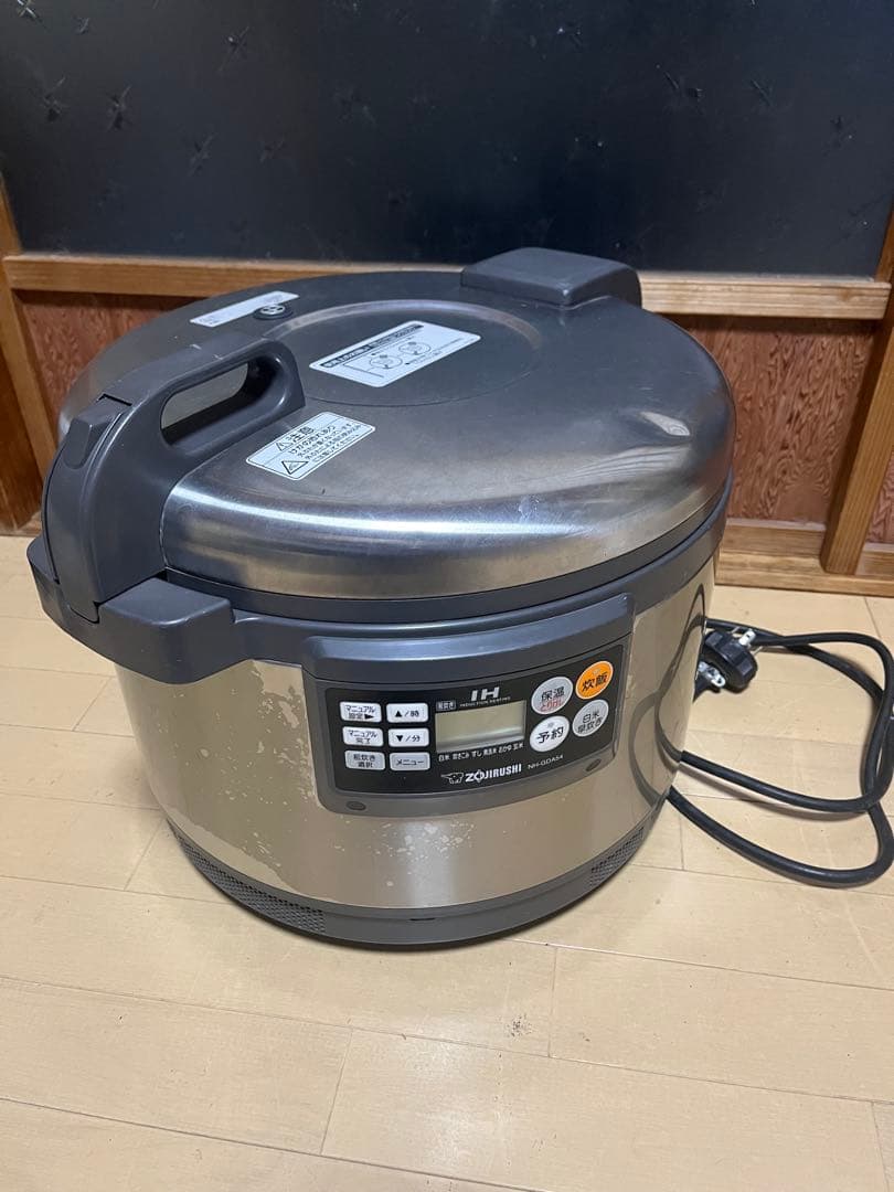 象印業務用IH炊飯ジャーNH-GDA54 5.4L 3升三相200v 厨房店舗