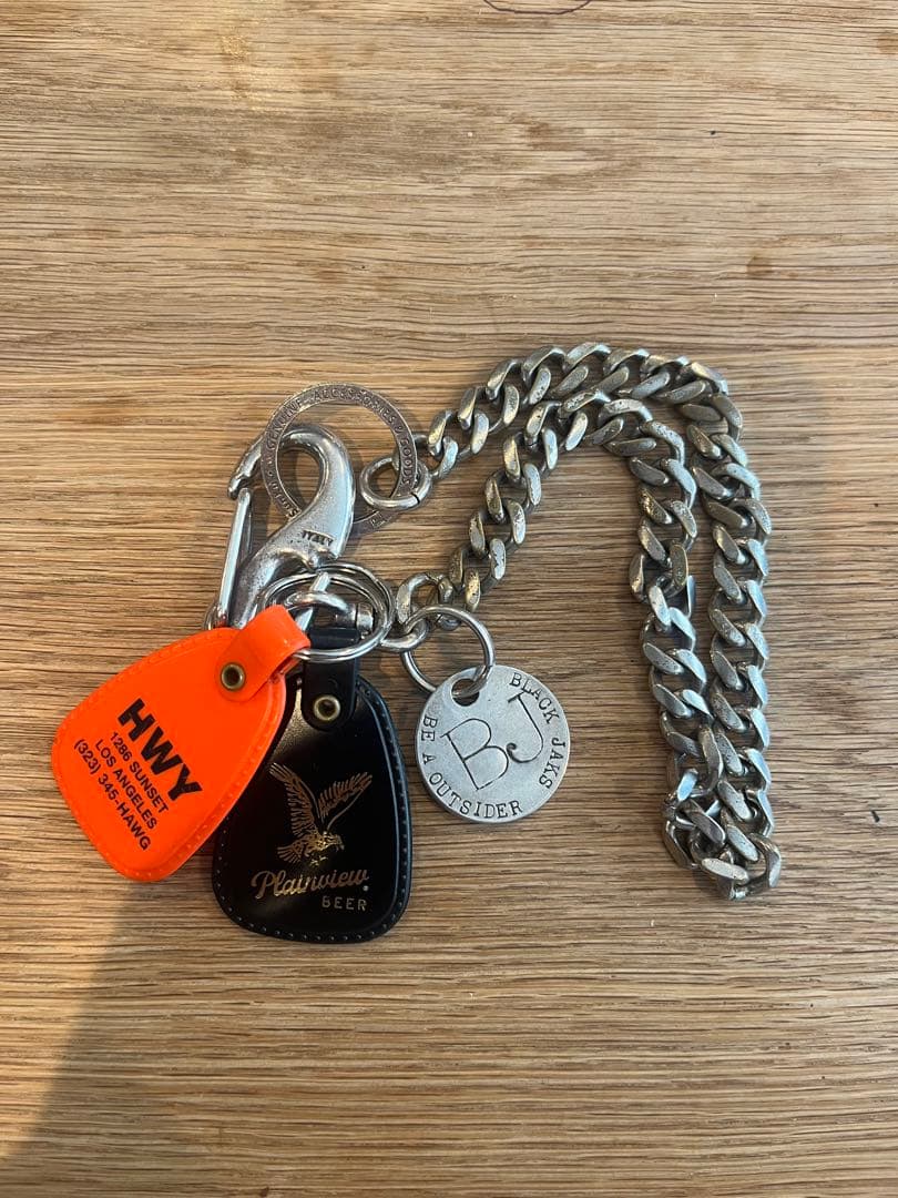 JAKS GARAGE×SUNKU ウォレットチェーン BRIXTON サンク