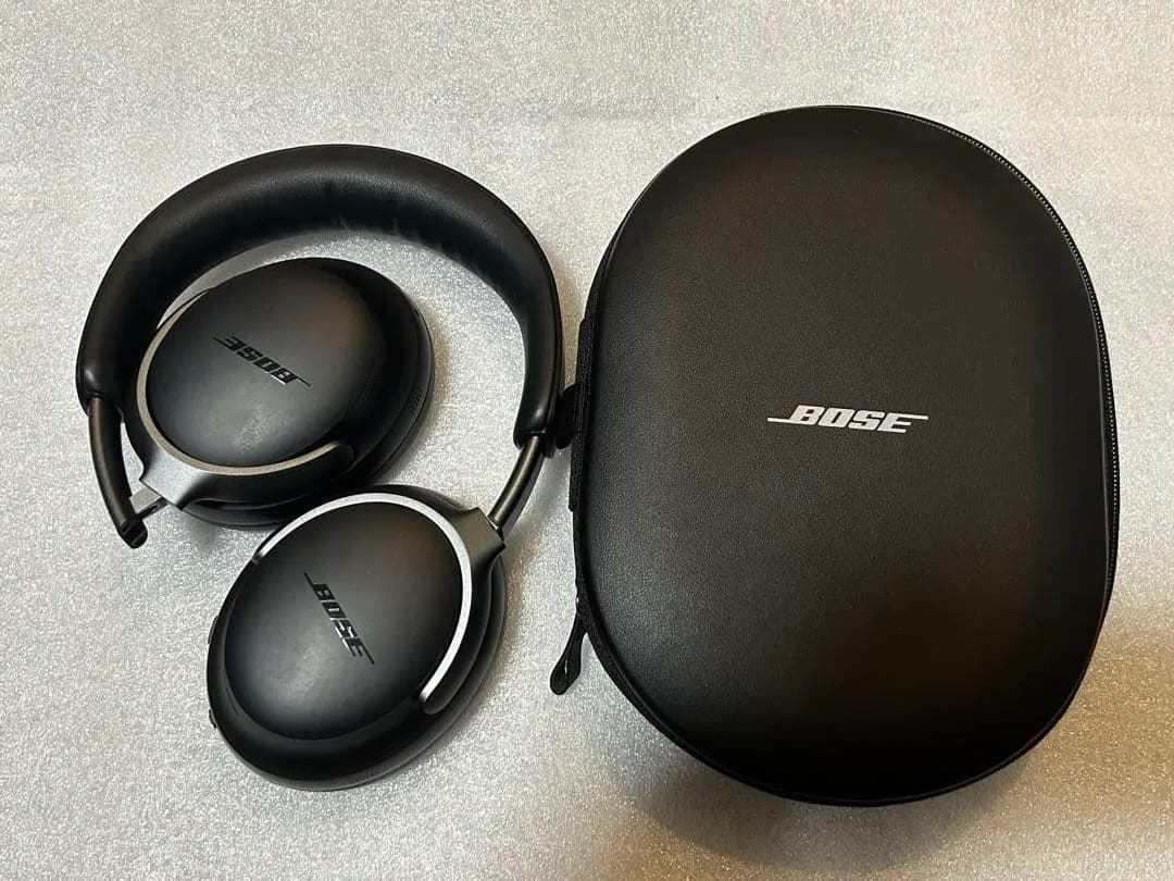 Bose ワイヤレスヘッドホン 専用ケース付き ブラック