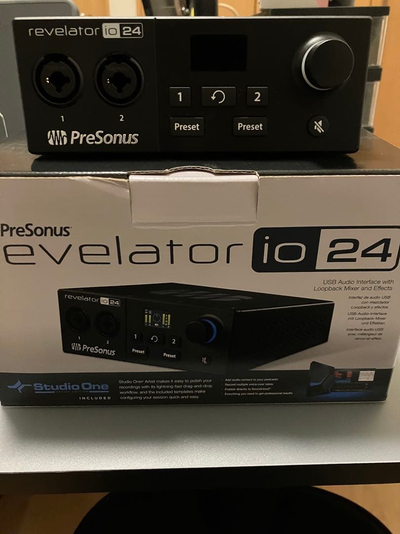 PreSonus revelator io 24 本体