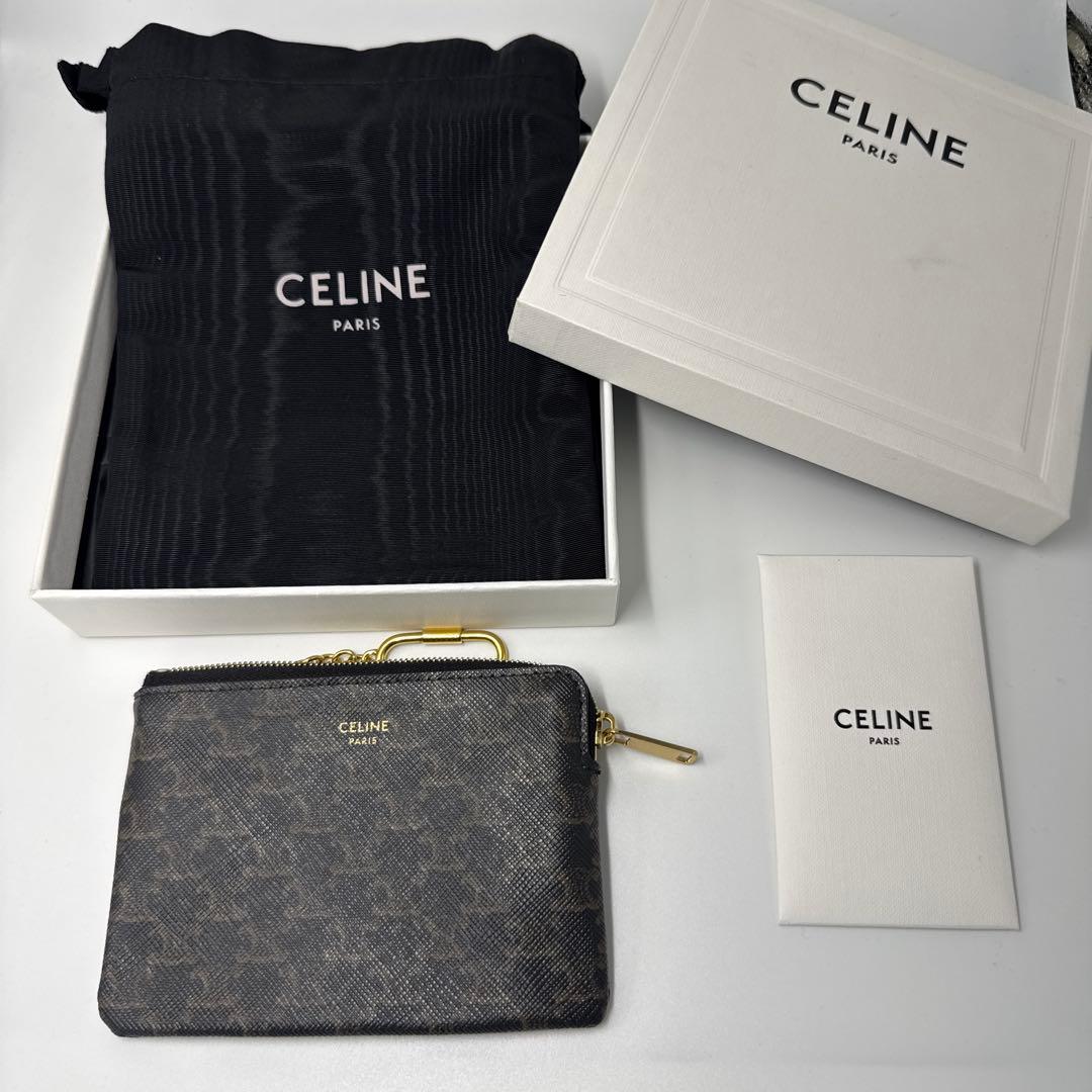 【期間限定SALE】CELINE トリオンフ　カードケース　キーケース