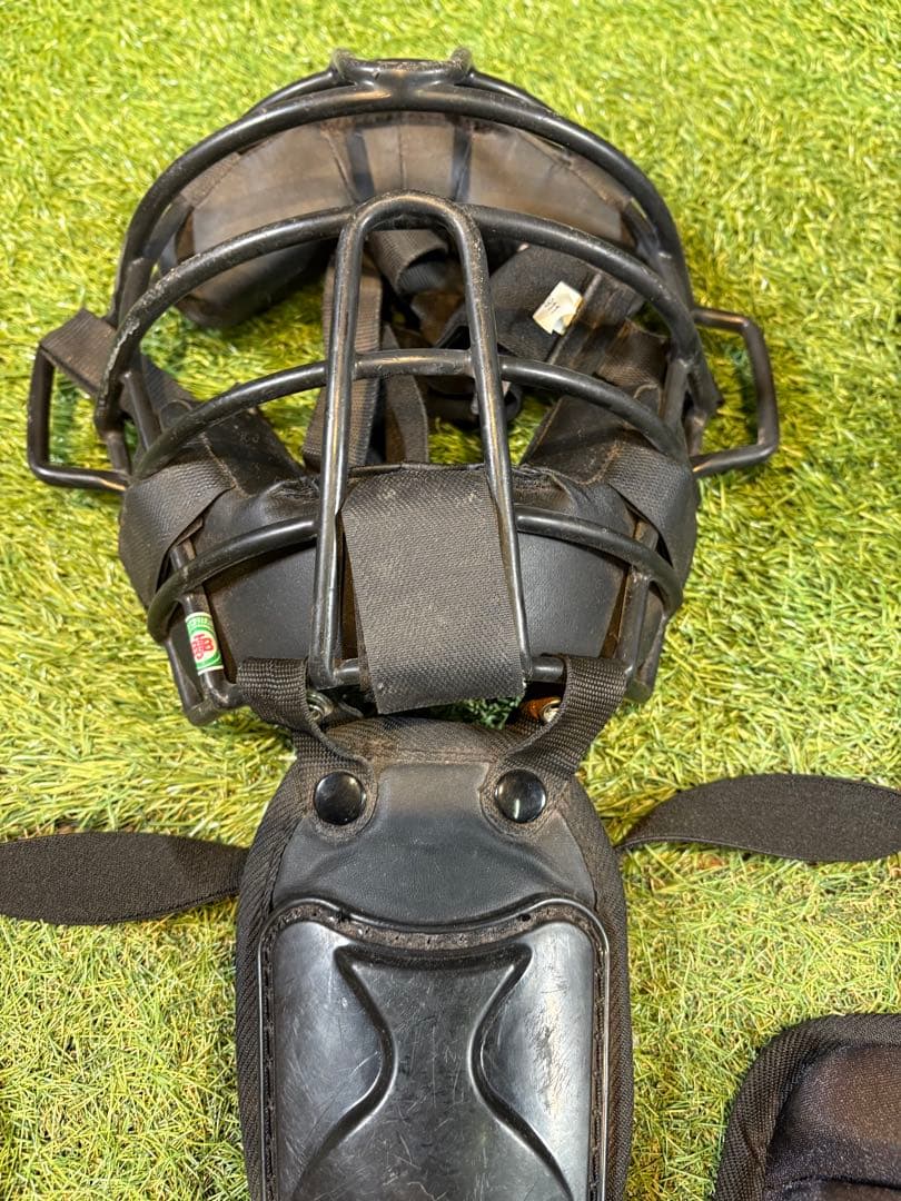 軟式 野球 ミズノ MIZUNO キャッチャー 防具 セット 黒 JSBB