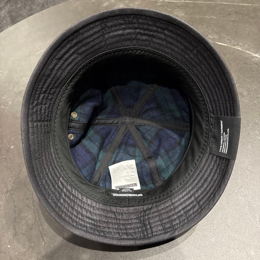 NEIGHBORHOOD 黒 バケットハット　XL
