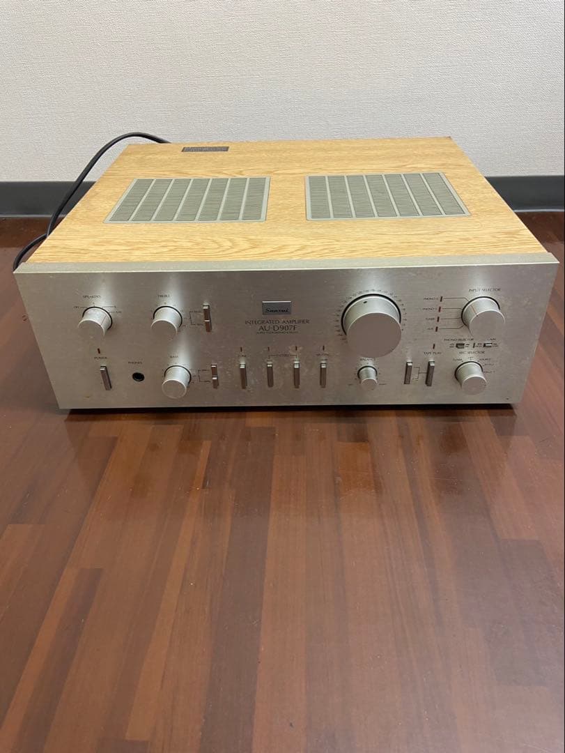 SANSUI サンスイ プリメインアンプ AU-D907F シルバー
