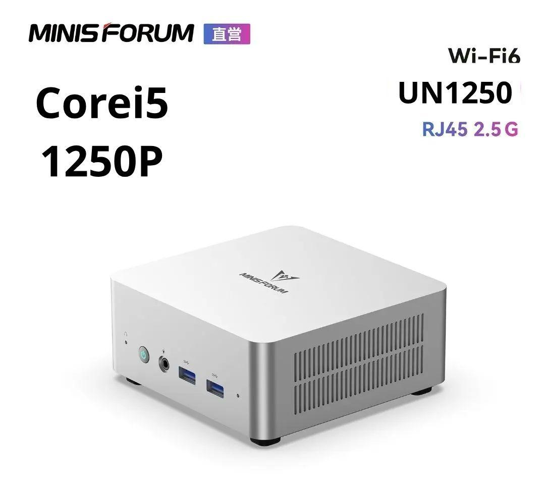 ミニPC MINISFORUM UN1250 Core i5 32GB 500GB