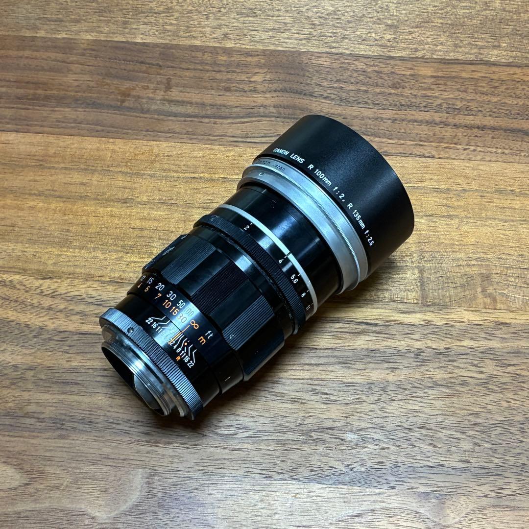 美品　CANON 100mm f/2 レンズ キヤノン　l39