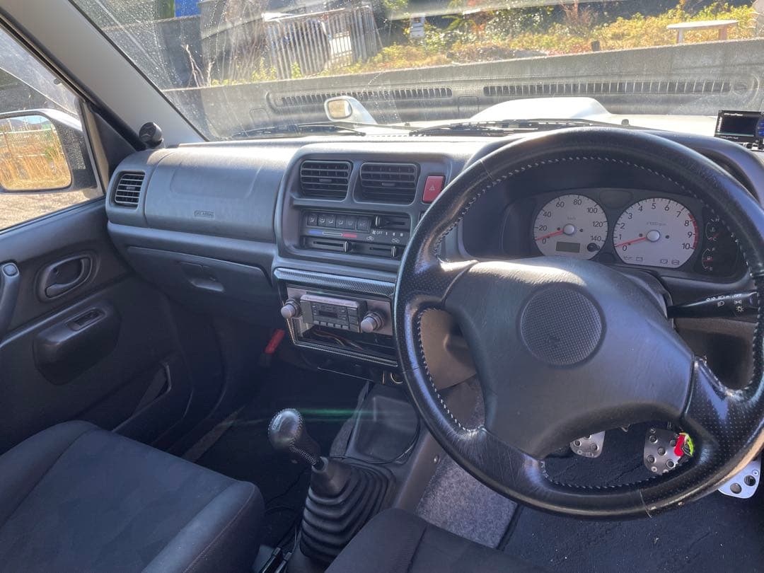 ジムニーJB23 ファイターエンジニアリング製エンジン換装　車検長　タイヤ新しい