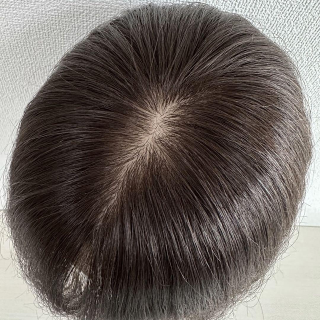 百合子ウィッグ　ヘアピース　15×17cm 長さ45cm