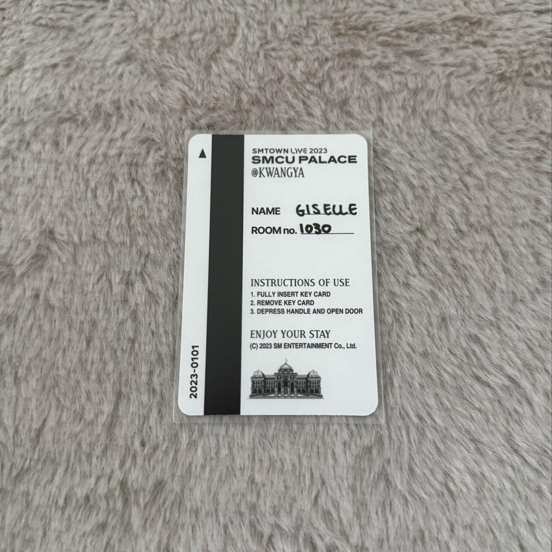 aespa smcu ジゼル トレカ ウェルカムキット