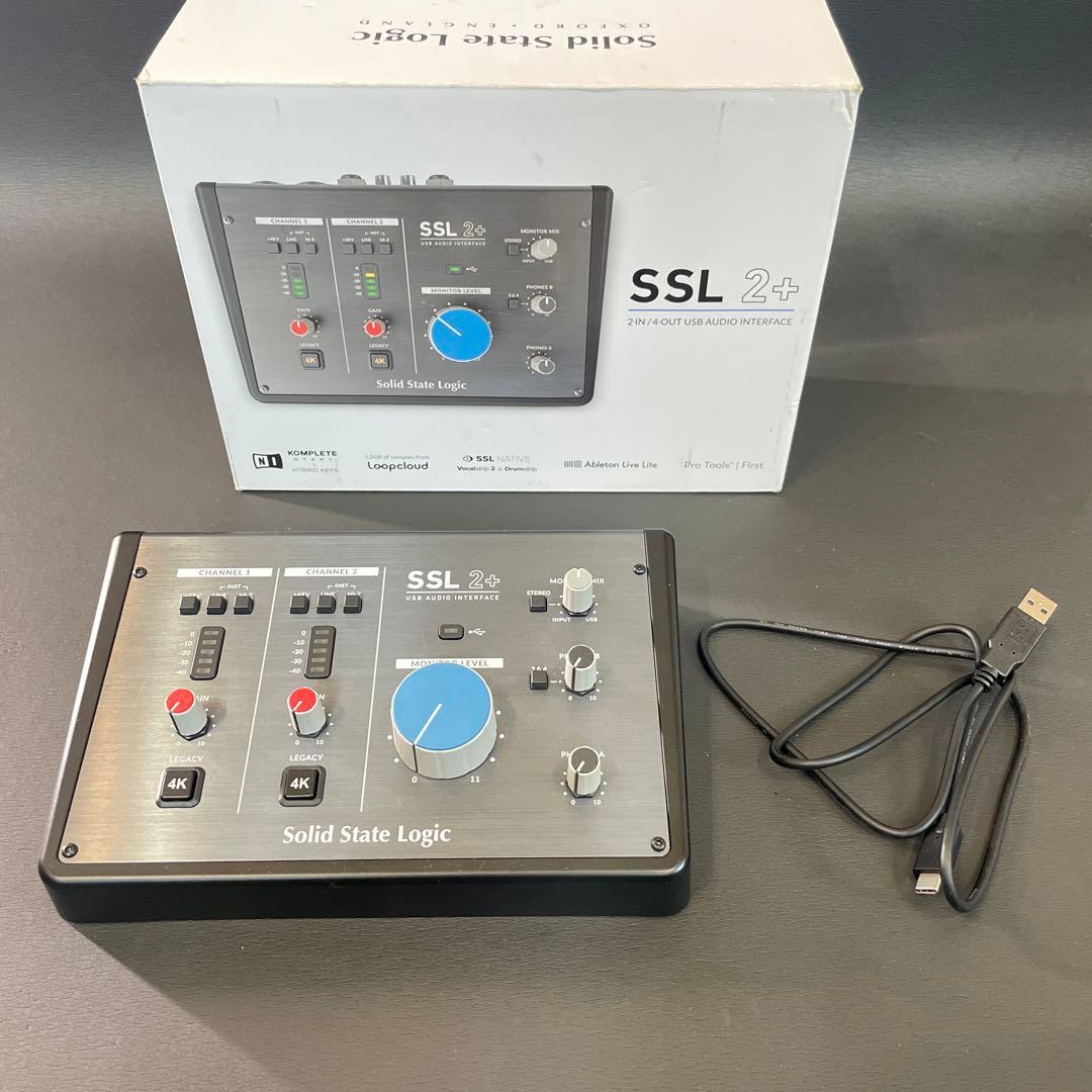 SSL2+ USB オーディオインターフェイス