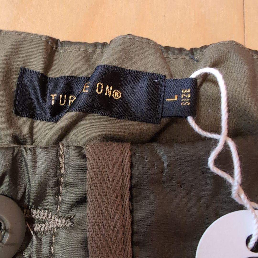 t*e様 TURN ME ON® キルティングイージーベイカーパンツ オリーブ
