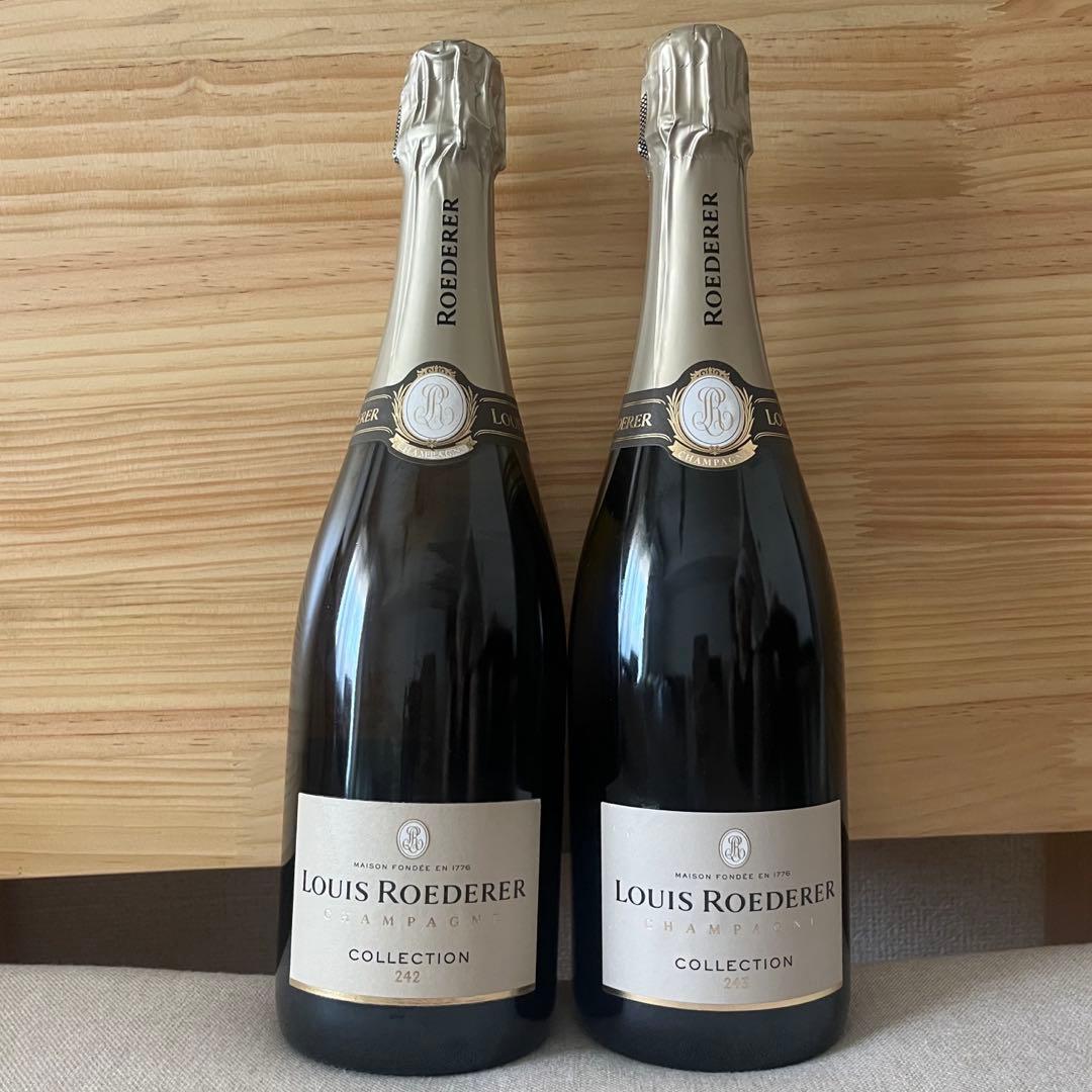 ルイ・ロデレール コレクション　242 243 新品未開封　2本セット