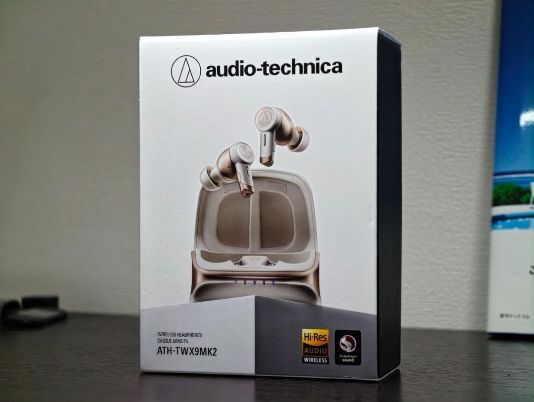★新品同様★Audio-Technica ATH-TWX9MK2 ホワイト