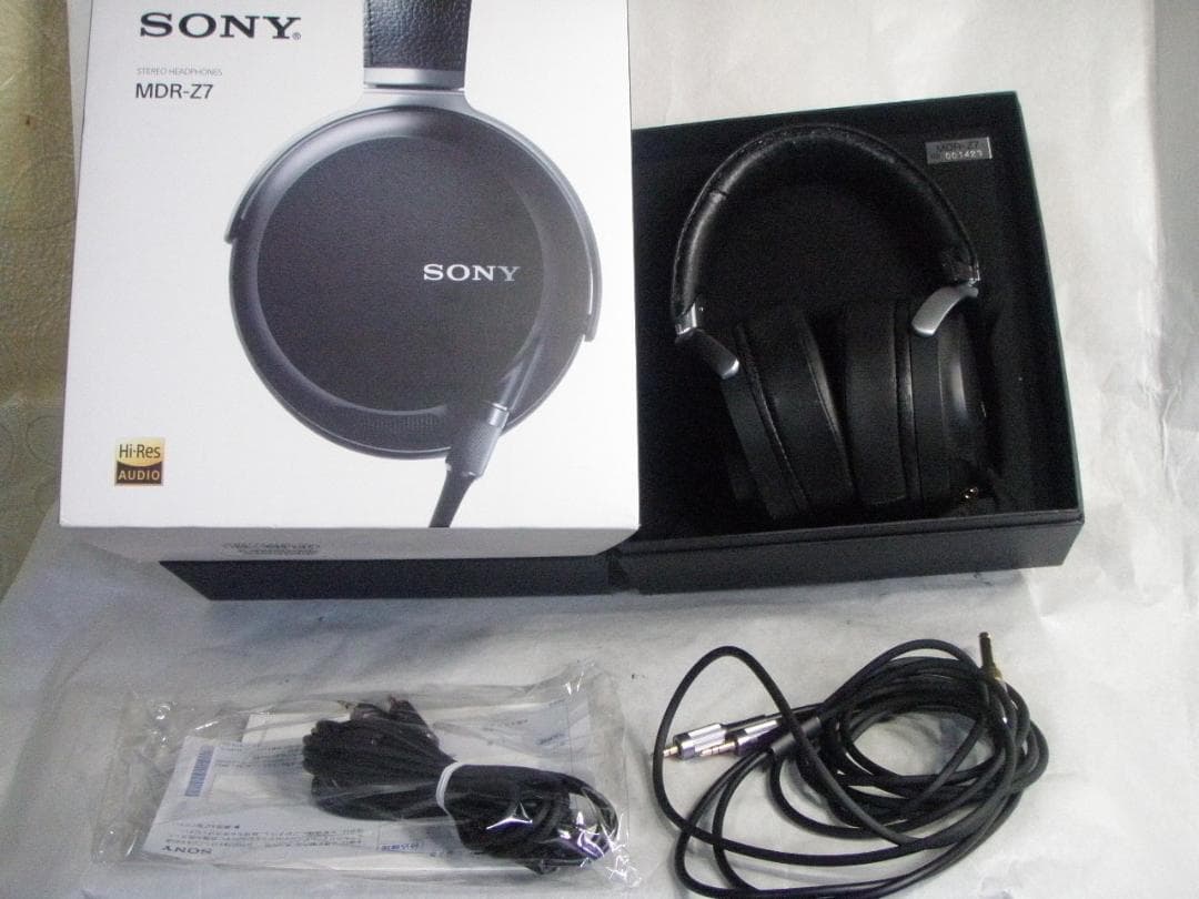 SONY MDR-Z7 音出し確認済み　ハイレゾ音源対応ヘッドホン