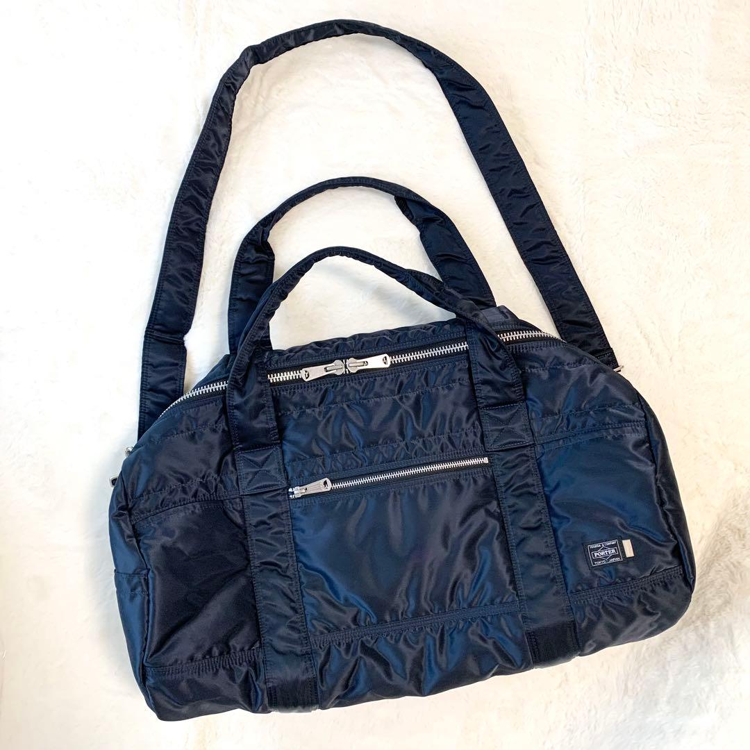 JJJJound × PORTER 2WAY BOSTON BAG ネイビー