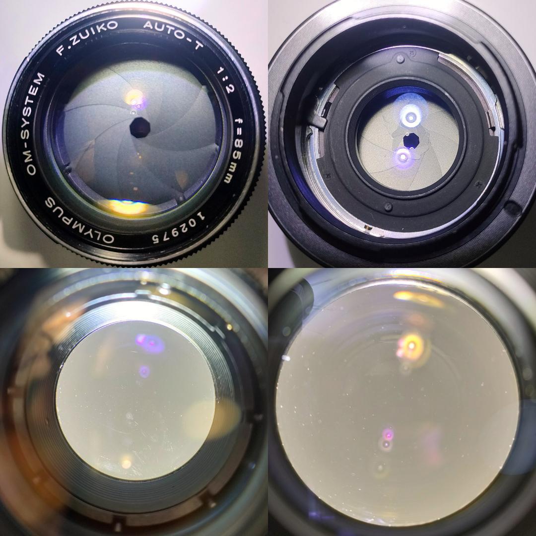 フィルムカメラ OLYMPUS OM-SYSTEM F.ZUIKO AUTO-T 85mm F2