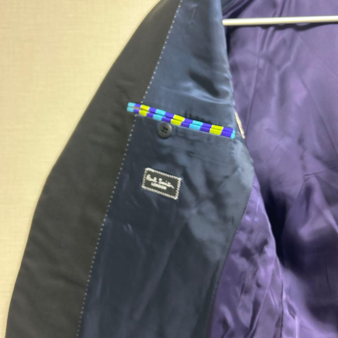 【極美品】ポールスミス　セットアップスーツ　ベスト付き