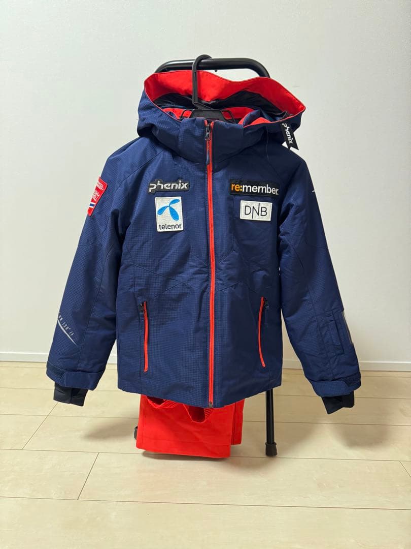 【美品】Phenixスキーウェア・グローブ付き！(140cm)