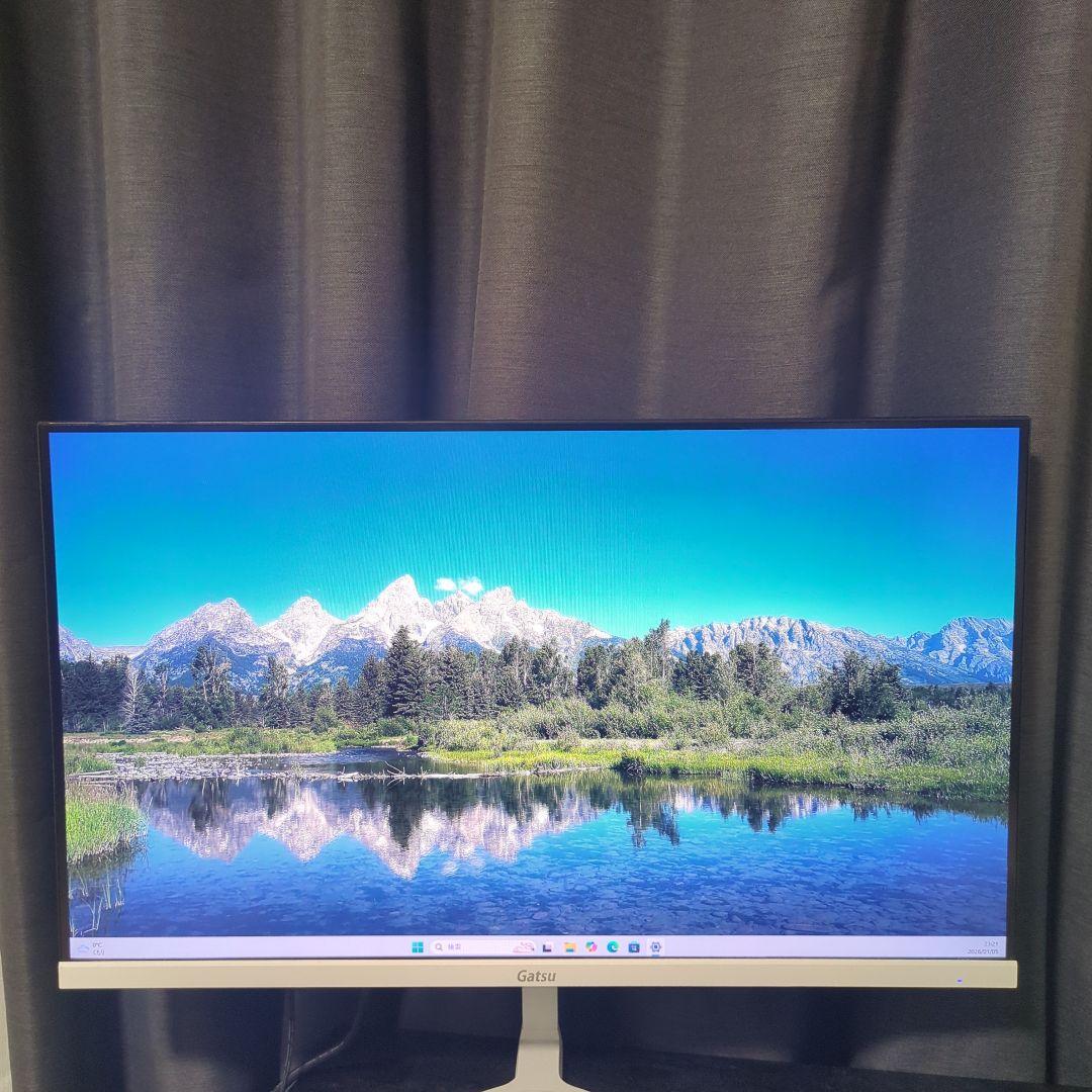 gatsu 200hz ゲーミングモニター　ホワイト　24(23.8)インチ