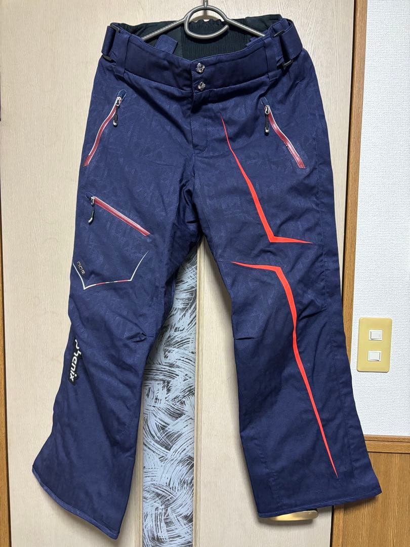 【綺麗】phenix スキーウェア・パンツセットネイビー no2 Mサイズ