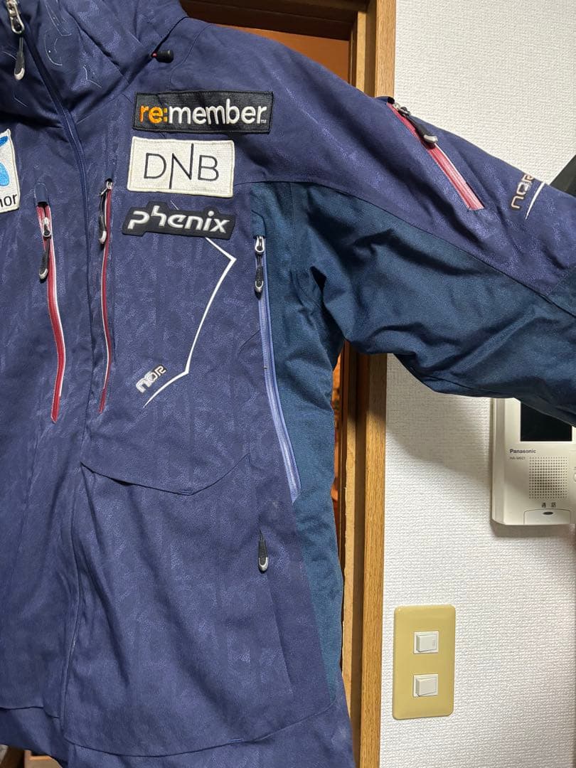 【綺麗】phenix スキーウェア・パンツセットネイビー no2 Mサイズ