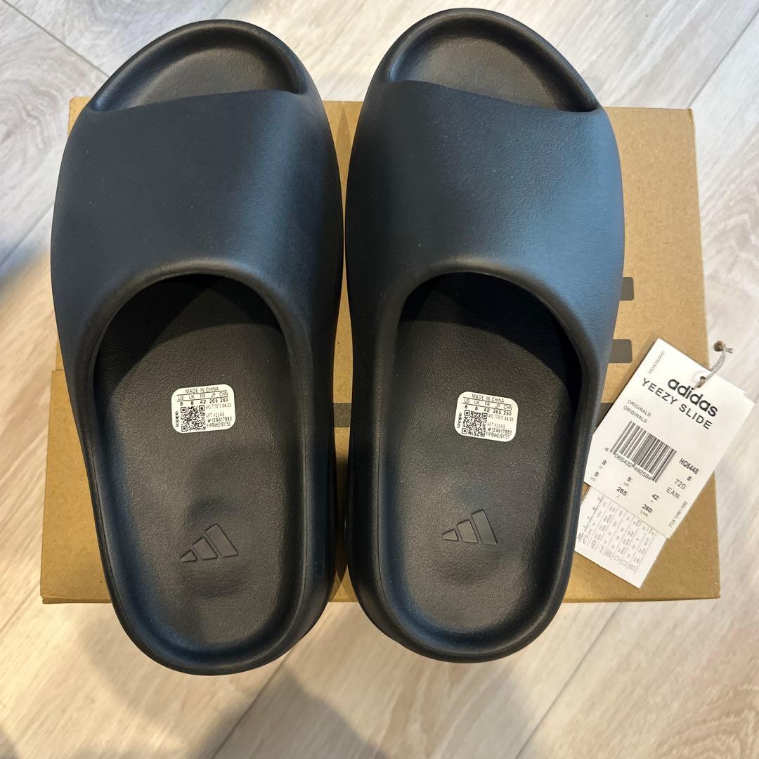 靴 adidas YEEZY SLIDE Onyx 265