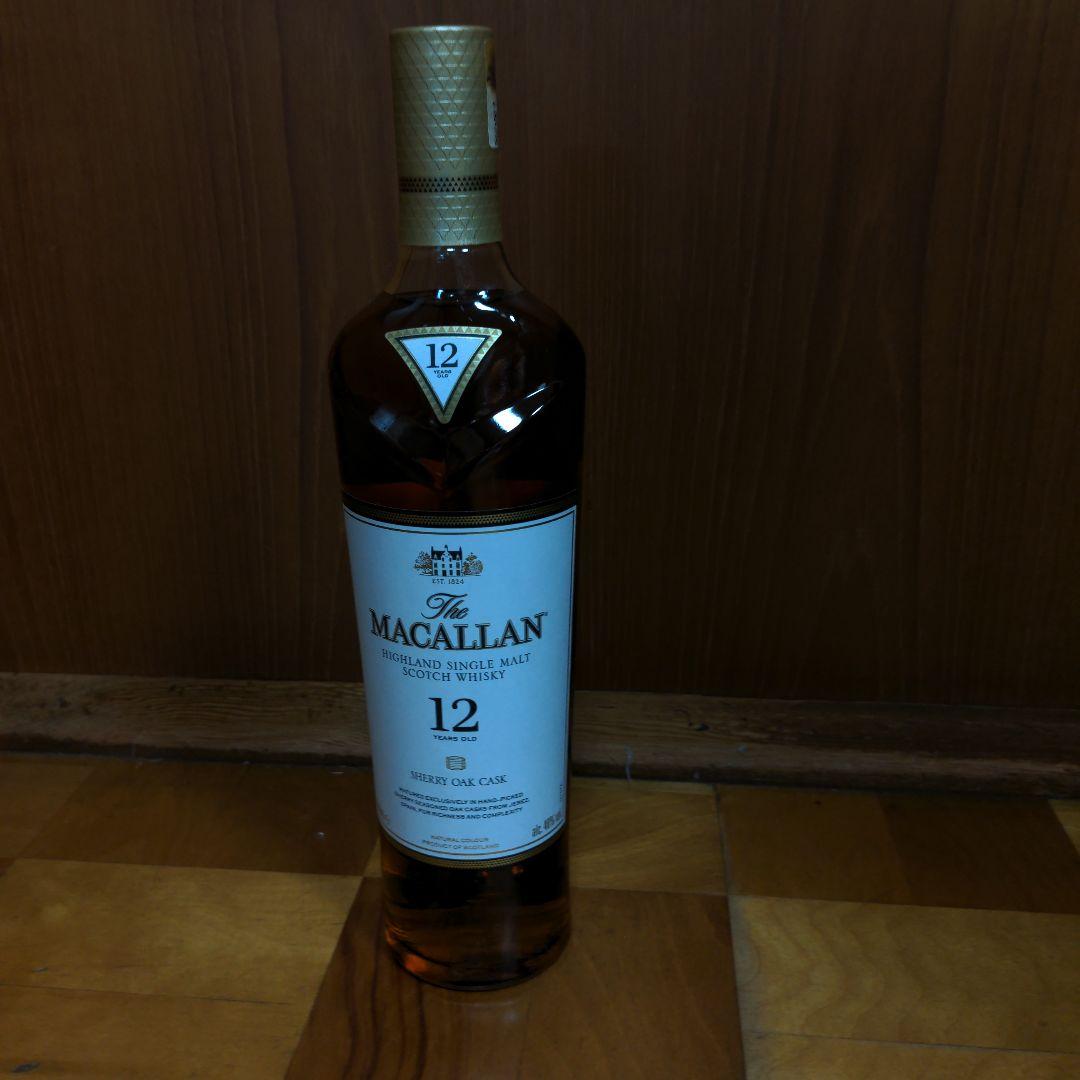 マッカラン12年　SHERRY OAK CASK