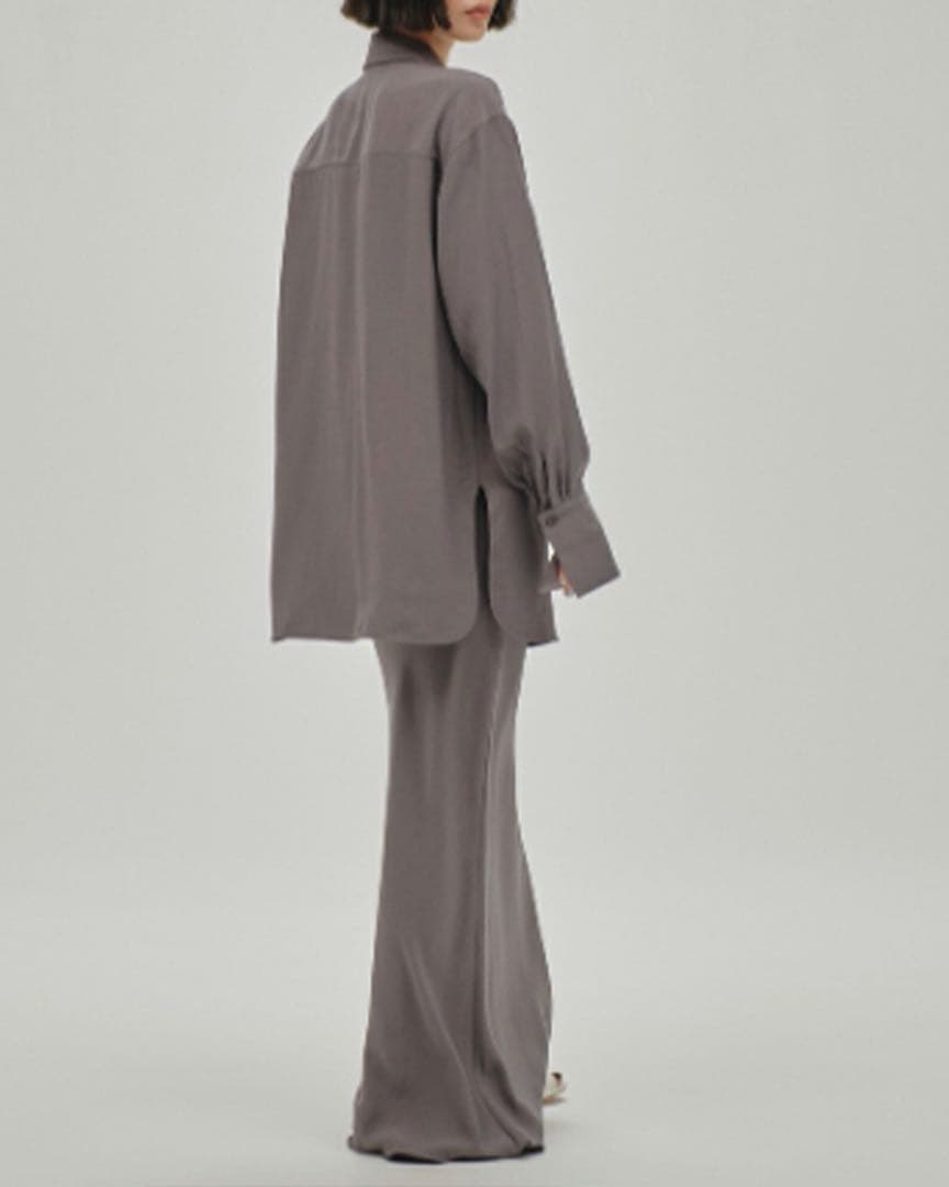 トップス todayful Backsatin Pocket Shirts