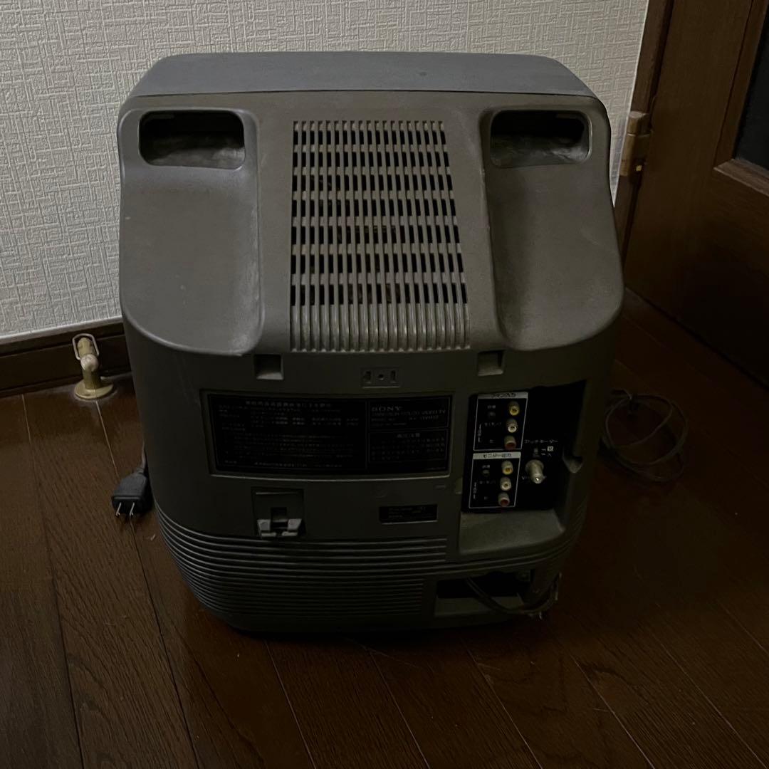 SONY トリニトロンカラービデオテレビ　92年製