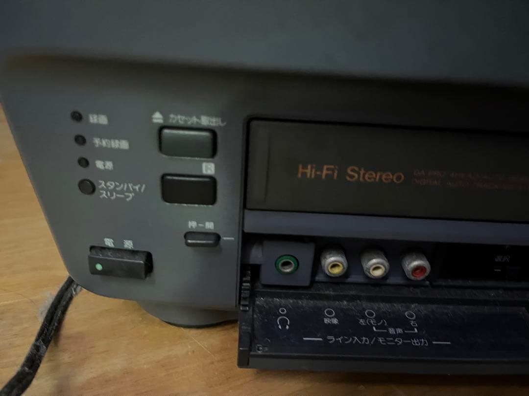 SONY トリニトロンカラービデオテレビ　92年製