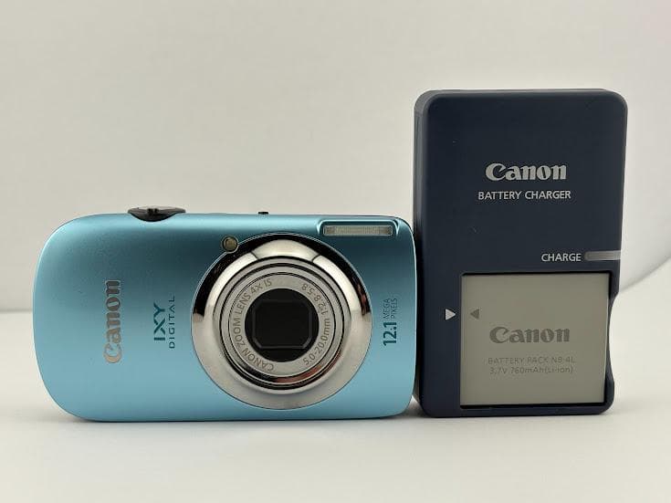 ★極上美品★ キヤノン CANON IXY DIGITAL 510IS ブルー