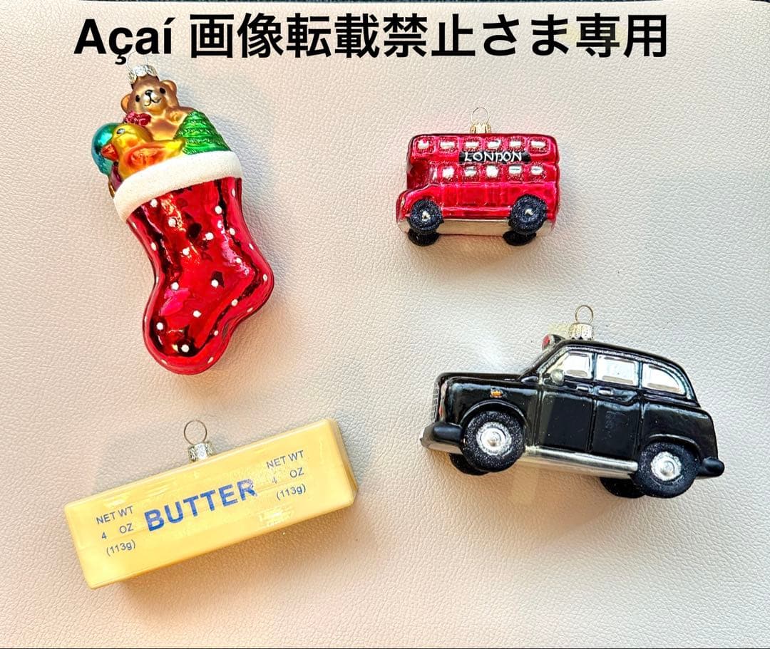 Açaí 画像転載禁止さま専用　オーナメントセットA＋B