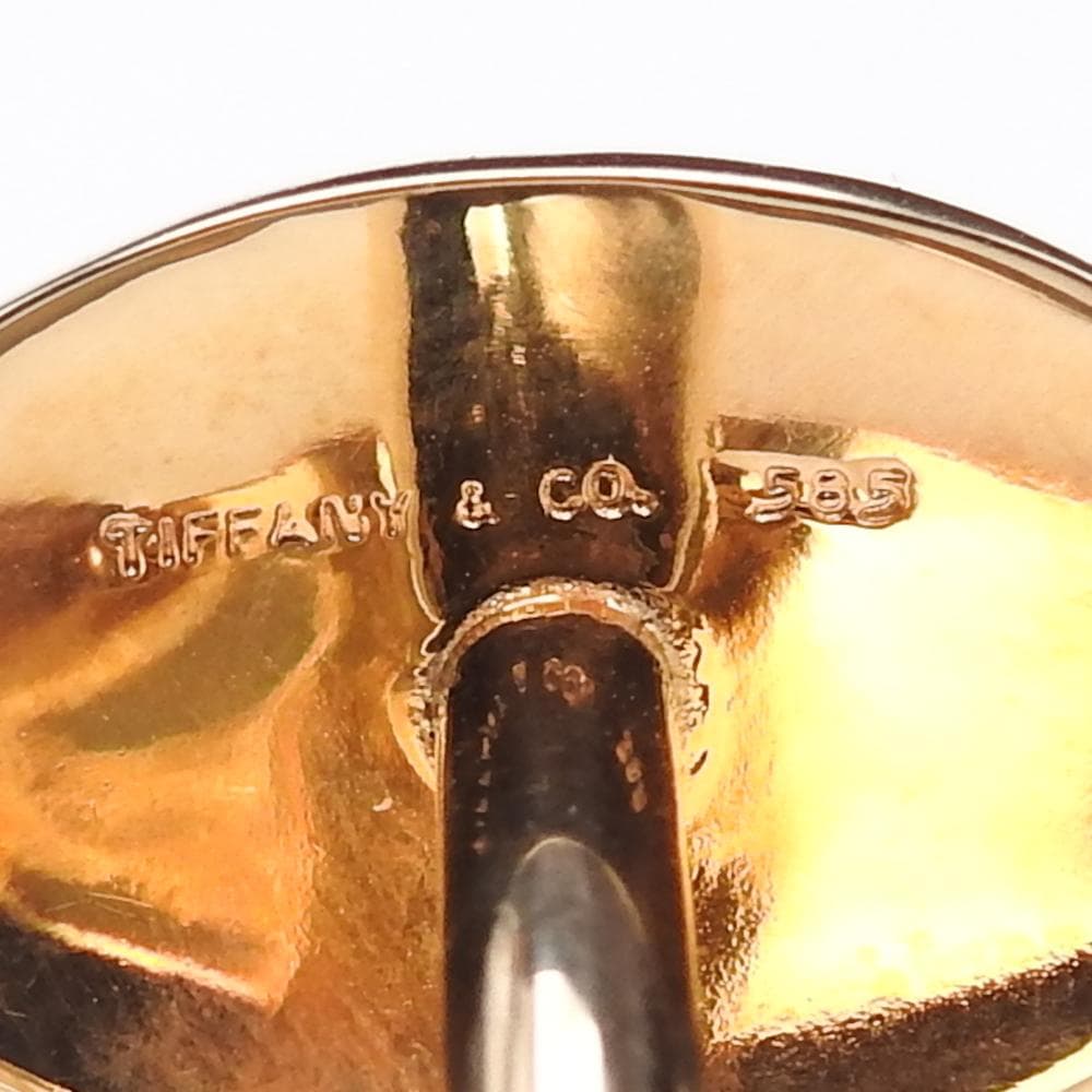 〔正規品〕希少  ティファニー 585 K14YG カフス カフリンクス