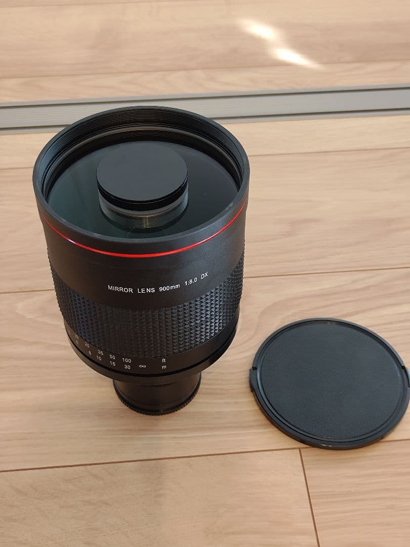 LIGHTDOW 900mm F8ミラーレンズ(T2-NEX,PK付き)