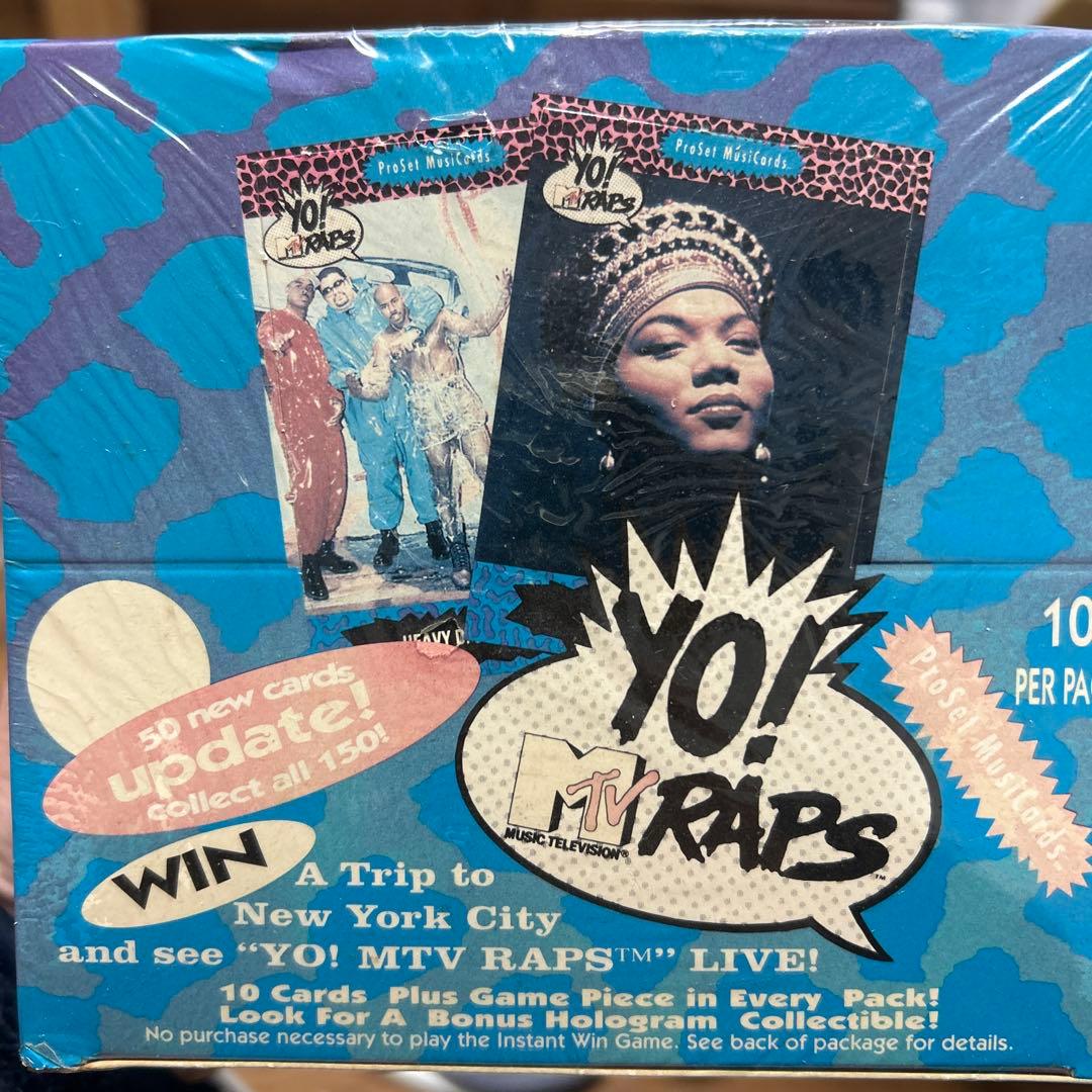 YO! MTV RAPS カードボックス 36パック　未開封