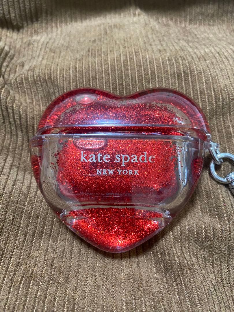 AirPodsPro2 第2世代 ケース ハート グリッター キラキラ 赤