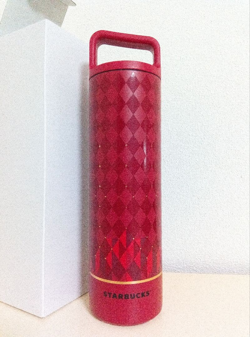 スターバックス ホリデー 2025 ハンドルリッドステンレスボトル