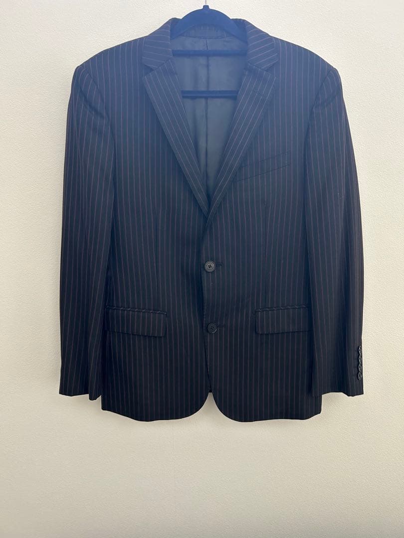 BURBERRY BLACK LABEL ストライプスーツ 36R