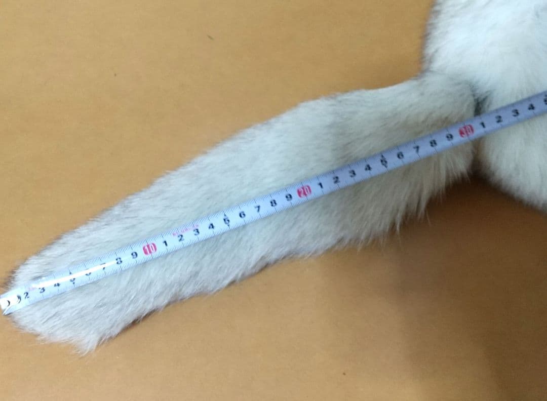 ニチロ毛皮 ブルーフォックス 帽子 ロシアンハット 未使用