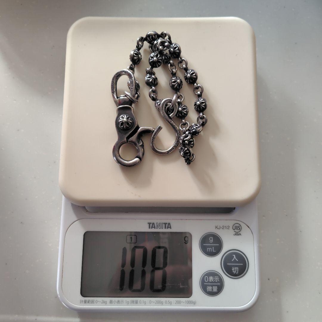 クロムハーツクロスボールウォレットチェーン #1ショート1クリップ