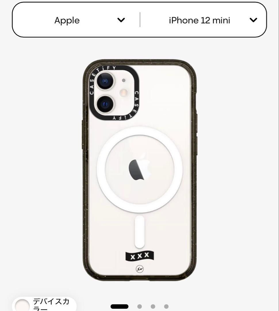 iPhoneアクセサリー FRGMT godselection XXX iPhone 12mini