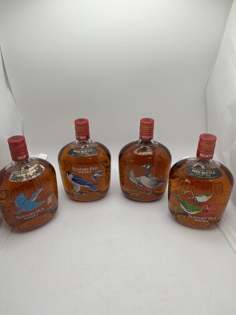 サントリーオールドウイスキー バードボトル 4本セット